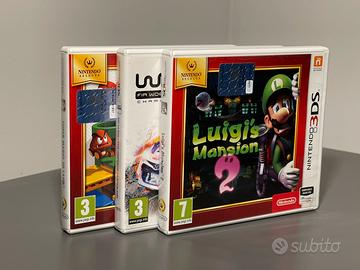 🎮 Lotto 3 giochi Nintendo 2DS/3DS- COME NUOVI 🌟