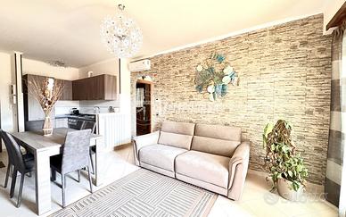 trilocale nuovo ammobiliato con terrazzo e cantin