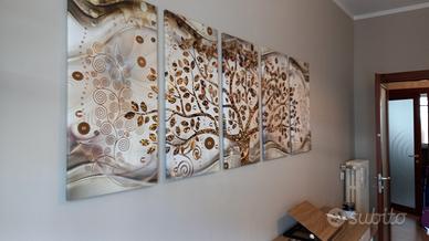 Canvas quadri 4 moduli