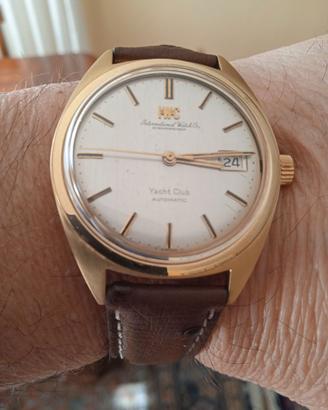 IWC YACHT CLUB ORO 18K ANNI '70 VINTAGE