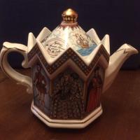 Teiera Sadler Vintage Le 6 mogli Enrico VIII Nuova