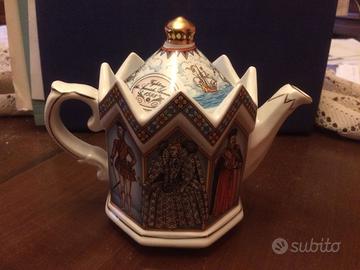 Teiera Sadler Vintage Le 6 mogli Enrico VIII Nuova