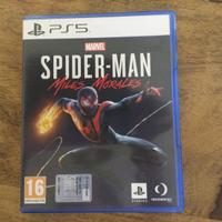 Gioco spiderman miles morales ps5