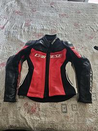 Giacca moto uomo in Pelle Dainese TG.46 NUOVO !