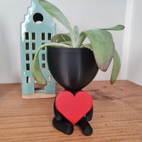  Vaso Decorativo Omino Innamorato