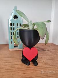  Vaso Decorativo Omino Innamorato