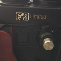 nikon F3 Limited LTD (mai usata)