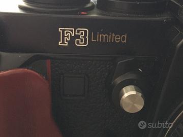 nikon F3 Limited LTD  (mai usata)