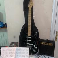 Chitarra Elettrica e Amplificatore RockRose