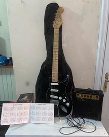 Chitarra Elettrica e Amplificatore RockRose