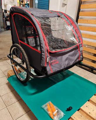 Carretto rimorchio bici bambino