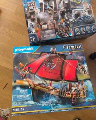 Playmobil castello pirati 6697+70411+70220+altro