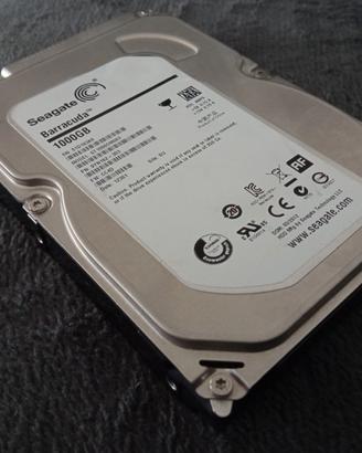 SEAGATE BARRACUDA 1 TB - Hard Disk Interno SATA