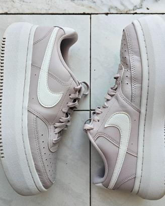 Nike Court Vision Alta Viola Rosa Sneaker Scarpe