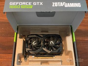 GPU Scheda video Nvidia GeForce 1660Super 6GB