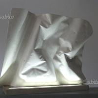 Lampada scultura cemento design