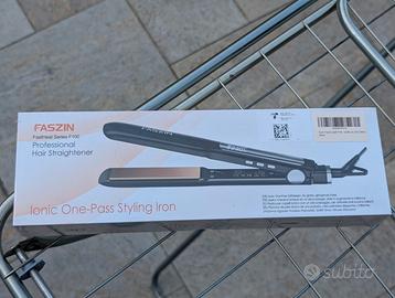 Faszin Piastra Capelli Professionale 2-In-1, nuova