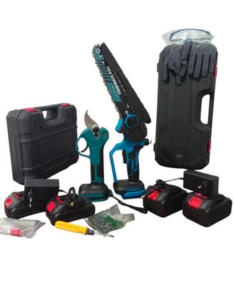 Motosega a batteria+ Forbici potatura a batteria 