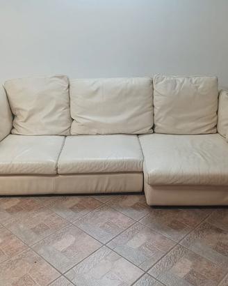 divano in pelle 3 posti