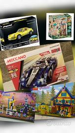 LEGO  - PLAYMOBIL - MECCANO (nuovi mai aperti)