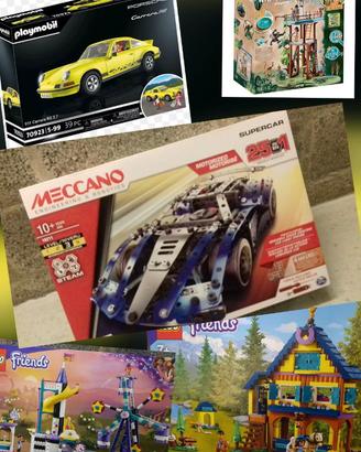 LEGO  - PLAYMOBIL - MECCANO (nuovi mai aperti)