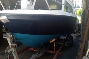 Barca in vetroresina MT 6 con motore volvo penta 1