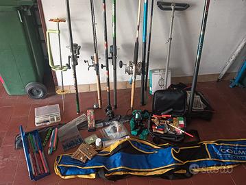 canne e attrezzatura da pesca 