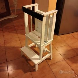 alzatina in legno per bimbi