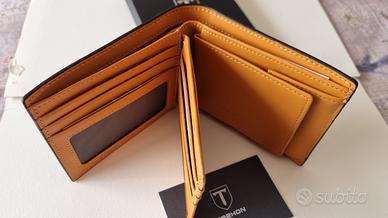 Portafoglio Uomo Vera Pelle Blocco RFID