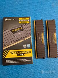 16GB DDR4 2x8gb Corsair Vengeance LPX 3000mt/s