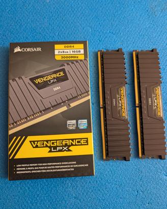 16GB DDR4 2x8gb Corsair Vengeance LPX 3000mt/s