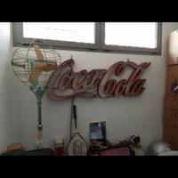  insegna luminosa coca colla