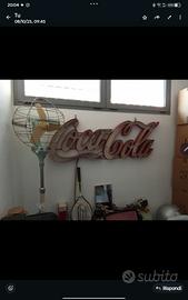  insegna luminosa coca colla