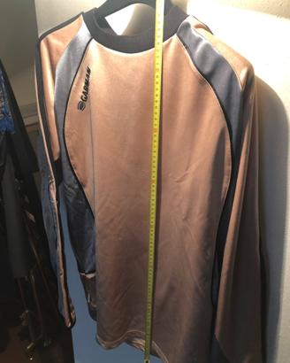 OBJ garman uhlsport giallo oro nero maglia pantalo