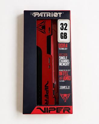 RAM 32GB DDR4 3200MHz CL18 Patriot Viper Elite II