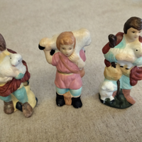 3 pastorelli ceramica x presepe