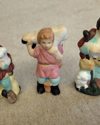 3 pastorelli ceramica x presepe