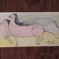 due guache Susanna Lunini