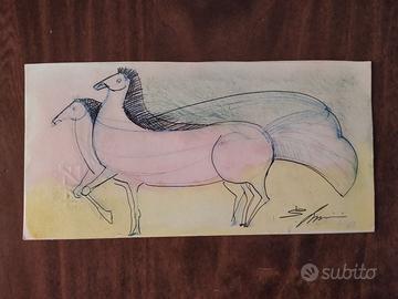 due guache Susanna Lunini