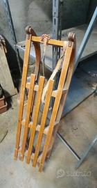 Slittino in legno Vintage storico