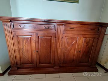 Mobile credenza d'arte di Bassano  noce nazionale