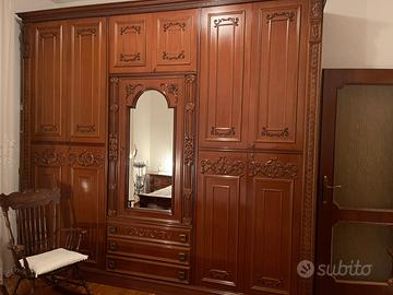 Armadio legno massello
