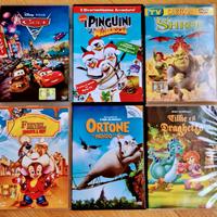 Set 12x DVD cartoni animati misti