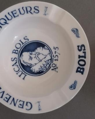 posacenere vintage Lucas Bols 1575