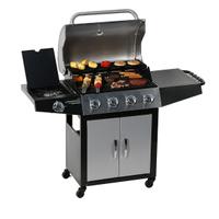 BBQ barbecue con 5 fuochi con laterale a gas NEW