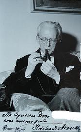 Ildebrando Pizzetti Foto dedica 1880 - 1968