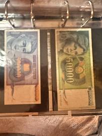 Carta moneta da collezione numismatica