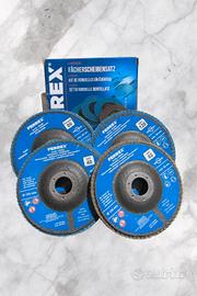 Dischi lamellari 125 mm Ferrex 4 pezzi nuovi