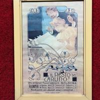 litografia vecchia manifatt Il Resto del Carlino