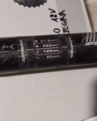FSA MANUBRIO SL-K COMPACT CARBON DI2